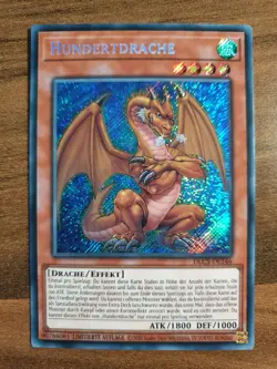 Yu-Gi-Oh! DLCS-DE146 Hundertdrache Secret Rare, NM, DE - Image 1