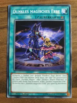 Yu-Gi-Oh! LEDD-DEA18 Dunkles Magisches Erbe Common NM 1st Ed - Image 1