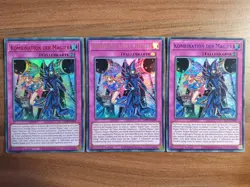 3x Yu-Gi-Oh! LDS3-DE099 Kombination der Magier Ultra Rare NM 1st Ed - Image 1