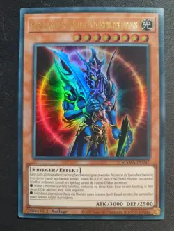 Yu-Gi-Oh! MAMA-DE047 Schwarz Glanzender Soldat - Gesandter des Anfangs UR NM 1st - Image 1