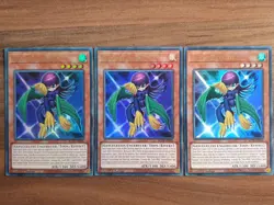 3x Yu-Gi-Oh! BLCR-DE066 Toon-Harpyie Ultra Rare NM 1st - Image 1