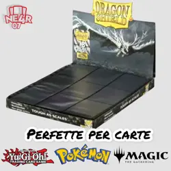 Dragon Shield 50 Pagine Inserimento Laterale Fogli Per Carte Pokemon Yugioh Mtg - Image 2