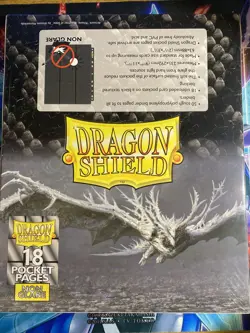 Dragon Shield 50 Pagine Inserimento Laterale Fogli Per Carte Pokemon Yugioh Mtg - Image 4