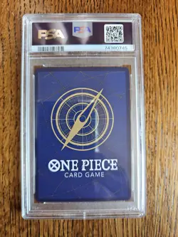 2023 ONE PIECE PORTGAS D. ACE PARAMOUNT WAR Secret Rare PSA 10 - Image 2