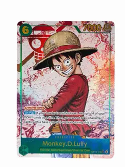 One Piece TCG Monkey.D.Luffy Secret Alt Art OP13-118 - Image 1