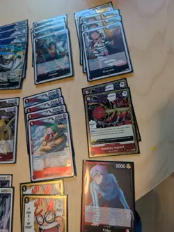 One Piece TCG Lot Of 4 Decks And Some Bulk *See Description* - Image 5