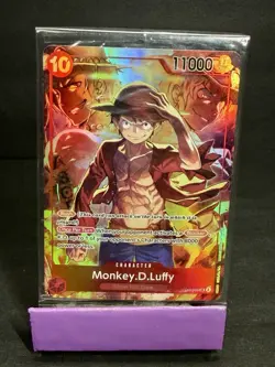 Monkey D Luffy (Treasure Booster Set) ST10-006 One Piece Promotion Cards SEALED - Image 1