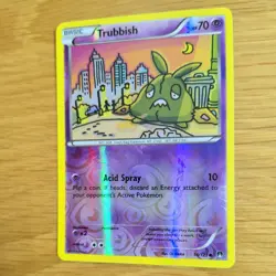 TRUBBISH 56/122 POKEMON CARD (XY BREAKPOINT SET) REVERSE HOLO - Image 4
