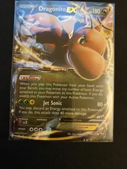 Dragonite EX Furious Fists Pokemon TCG Card Ultra Rare 74/111 NM/M - Image 1