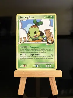 TURTWIG GL 85/111 Rising Rivals HP - Regular Common - Pokemon TCG Card - Image 1