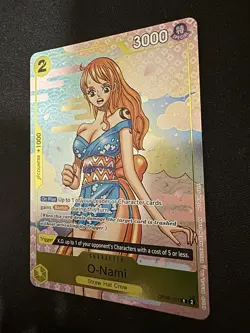 O-Nami OP06-101 Event Pack Vol. 5 Promo Prize Manga Rare One Piece Card - Image 2