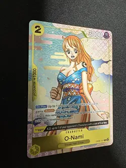 O-Nami OP06-101 Event Pack Vol. 5 Promo Prize Manga Rare One Piece Card - Image 3
