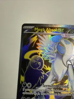 Pokemon Me01: Mega Evolution Holo Card Absol EX 161/132 Ultra Rare NM Condition - Image 5