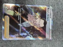 Pokemon TCG Boss's Orders Rebel Clash 2020 Full Art Trainer Card 189/192 - Image 3