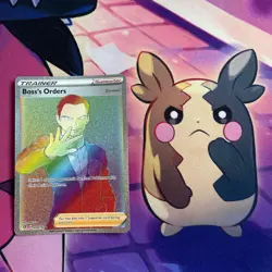 Pokemon Card | Boss’s Orders 200/192 Trainer Secret Rainbow Rare Rebel Clash - Image 1