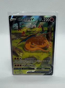 Pokemon Charizard V Full Art Promo Holo SWSH260 Sword & Shield 220 HP TCG Card - Image 1