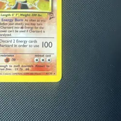 Charizard 4/130 Base Set 2 Vintage Pokemon Card Damaged - Image 5