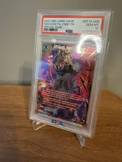 SS4 GOGETA POWER’S CONNECTION BT18-6 SPR PSA 10 GEM MINT DRAGON BALL SUPER CARD - Image 3