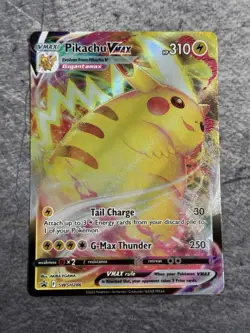 Pokemon TCG - Pikachu VMAX SWSH286 - Crown Zenith Promo Holo Card - Image 1