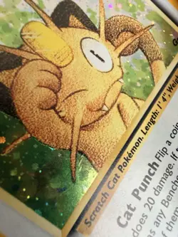 Pokemon TCG Meowth Black Star Promos Holo Card Wizards Black Star Promos 10 - Image 4