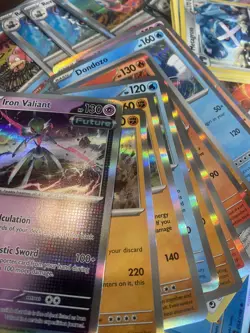 ⚡500 Pokemon Bulk Lot Commons Uncommons & Rares + 25 Holographic Cards ⚡ - Image 3