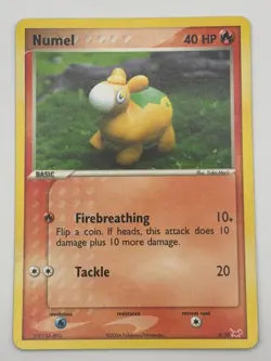 Numel 5/10 LP - Yuka Morii Clay - EX Trainer Kit 1 Latias & Latios Pokemon Card - Image 1