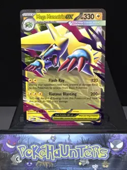 Pokemon Card Mega Manectric EX 050/132 Double Rare Mega Evolution Base Set NM - Image 1