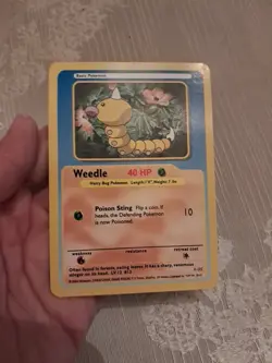 Funskool Pokemon Weedle Card 2004 Pack Fresh! - Image 1
