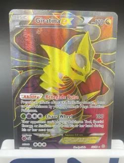 Pokemon card GIRATINA EX 93/98 XY Ancient Origins 2015 - Image 1
