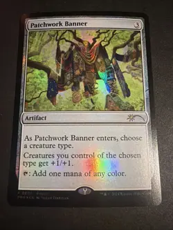 Patchwork Banner Promos Foil PRM 001 Mtg Tcg Card Wizards Of The Coast Sarah - Image 1