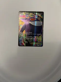 Pokemon Gengar EX Full Art Holo Card 114/119 - Image 2