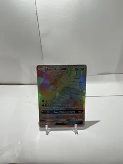 Tapu Bulu GX 149/147 Burning Shadows 2017 Secret Rainbow Rare Pokemon Card TCG - Image 1