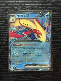 Pokemon TCG Milotic EX 042/191 Surging Sparks Double Rare Card (NM Condition) - Image 1