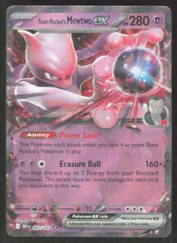 SV: Scarlet & Violet Promo Cards #216 Team Rocket's Mewtwo ex - Image 1