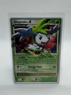 Pokemon Shaymin LV.X DP39 Diamond and Pearl Promo Holo Level Up 110 HP TCG Card - Image 1