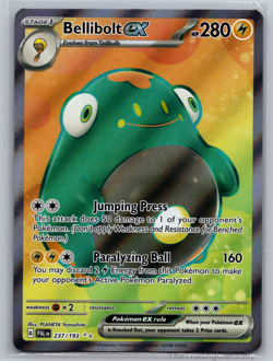 Bellibolt ex 237/193 SV02: Paldea Evolved - Pokemon Card - NM - Image 1