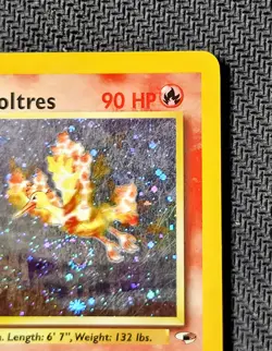 Blaine's Moltres 1/132 Gym Heroes Holo Rare Pokemon Card LP - Image 4