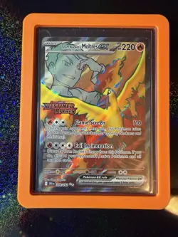Team Rocket's Moltres ex - (Destined Rivals Stamp) 208/182 Miscellaneous Cards & - Image 1