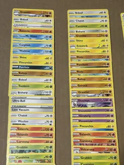Pokemon TCG Crown Zenith card lot of 190 cards. Common Uncommon. Duplicates Yes - Image 3