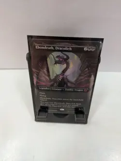 Ebondeath, Dracolich (Borderless) Adventures in the Forgotten Realms Foil - Image 1