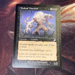 Undead Warchief X1 Mtg Scourge Nm - Image 1