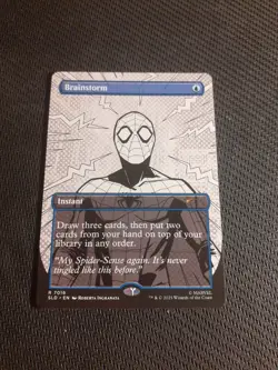 MTG Brainstorm 7016 (Secret Lair) [Marvel's Spider-Man, near mint] - Image 1