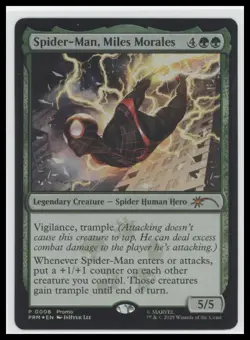Spider-Man, Miles Morales - Promo Foil #0008 | MTG Marvel | Legendary - Image 1