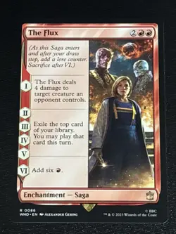 MTG Universes Beyond: Doctor Who The Flux 0086 NM Rare - Image 1