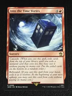 MTG Universes Beyond: Doctor Who Into the Time Vortex 0088 NM Rare - Image 1
