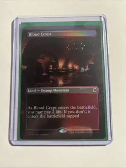Blood Crypt (Borderless) - Ravnica: Clue Edition Foil MTG Plus 2 Bonus Rares!!! - Image 1