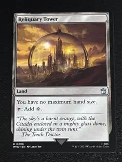 MTG Universes Beyond: Doctor Who Reliquary Tower 0296 NM - Image 1