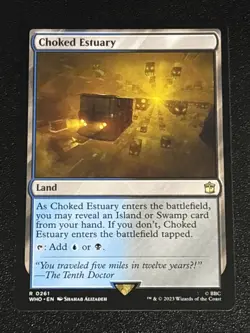 MTG Universes Beyond: Doctor Who Choked Estuary 0261 NM Rare - Image 1