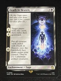 MTG Universes Beyond: Doctor Who Death in Heaven 0066 NM Rare - Image 1