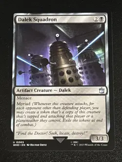 MTG Universes Beyond: Doctor Who Dalek Squadron 0065 NM - Image 1